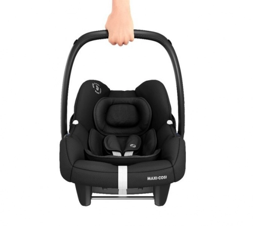 Maxi Cosi Tinca i-Size Essential black Bērnu autosēdeklis 0-13 kg + bāze FamilyFix2