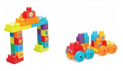 MEGA BLOCKS Konstruktors Abc Learning Train DXH35