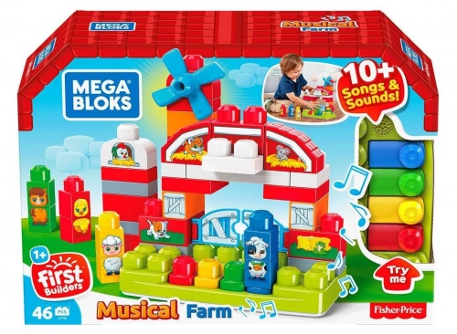 MEGA BLOCKS Konstruktors Musical Farm GCT50