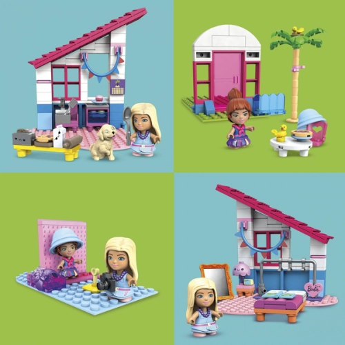 Mega Construx Barbie Malibu Конструктор HBF32
