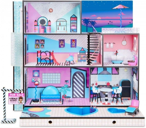 MGA LOL Surprise House with New Family Interaktīvā leļļu māja