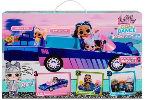 MGA LOL Surprise O.M.G. Dance Machine Car with Exclusive Doll
