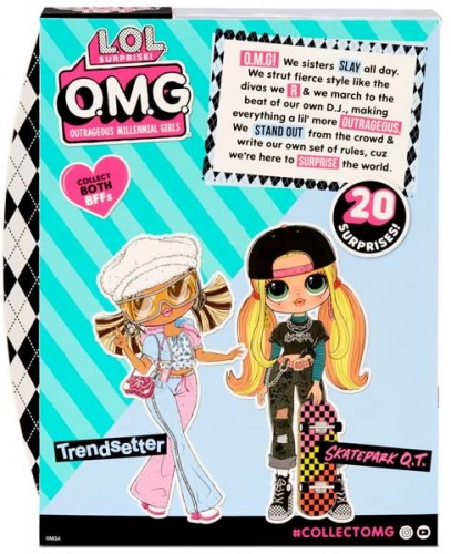 MGA LOL Surprise O.M.G. Series 5 Core Doll Skatepark Q.T.