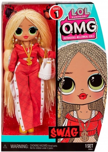 MGA LOL SURPRISE O.M.G. Swag Fashion Doll with 20 Surprises