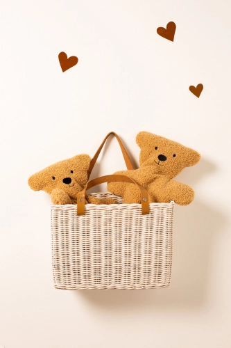 Miega lupatiņa Lācis Childhome Teddy Brown