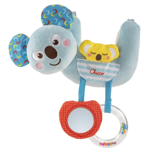 Mīkstā rotaļlieta bērnu ratiņiem CHICCO KOALA'S FAMILY