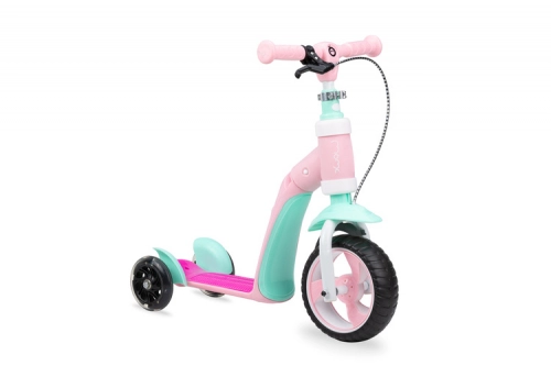 Momi Elios самокат-беговел 2in1 pink