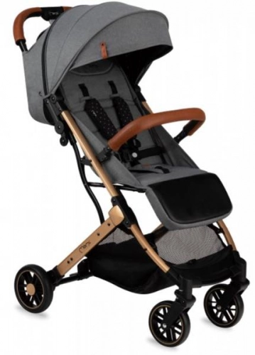 MoMi Estelle Gold Grey Pastaigu rati