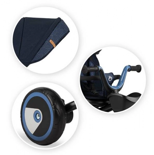 Momi Invidia 360 5in1 Blue Детский трехколесный велосипед