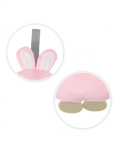MoMi Lulu Pink Игрушка для сна с розовым шумом Ночник