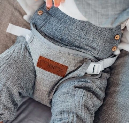 MoMi Tuli Шезлонг Wings Grey
