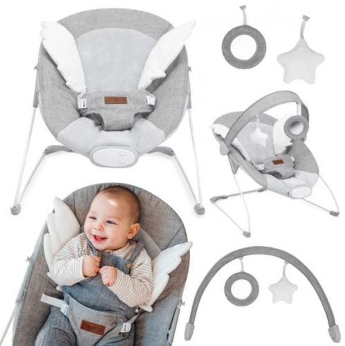 MoMi Tuli Шезлонг Wings Grey