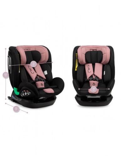 MoMi Urso Pink Bērnu autosēdeklis 0-36 kg