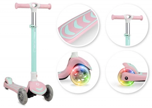 Momi Vivio Самокат Pink