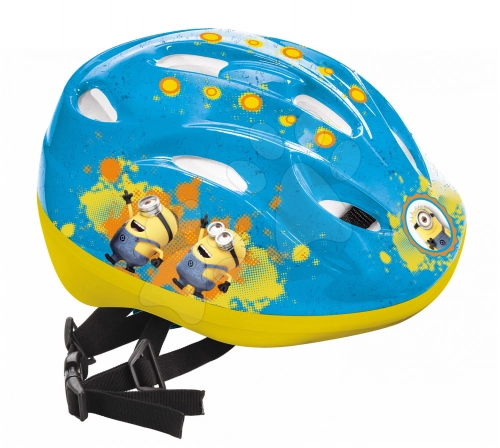 Mondo Disney Minion Сертифицированный регулируемый шлем для детей (52-56 cm)