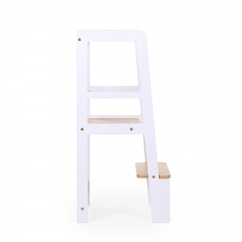 Подставка - Ступенька Childhome Learning Tower White Natural