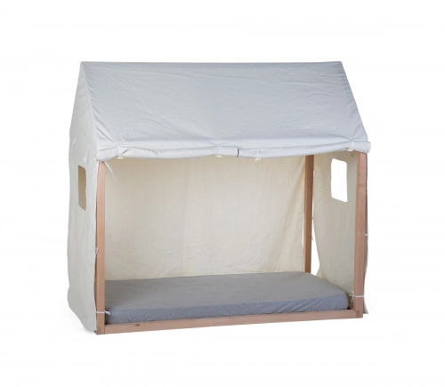 Pārvalks Telts gultai 70x140 WOOD HOUSE Childhome White