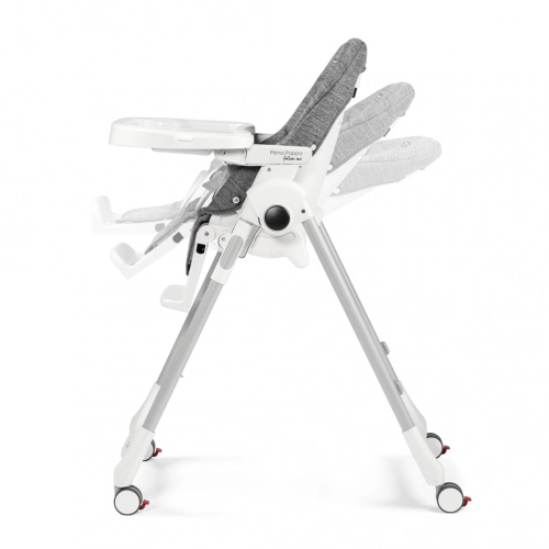 Peg Perego Prima Pappa Follow Me Wonder Grey IH01000000WD53 Barošanas krēsls 2in1