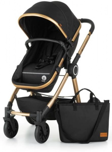 Petite&Mars Grand II Golden Ebony Bērnu rati 2in1