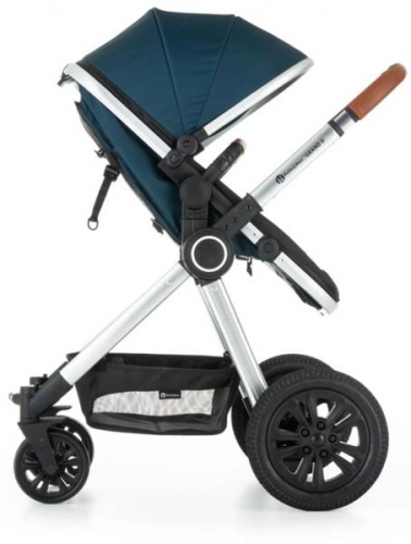 Petite&Mars Grand II Platinium Indigo Bērnu rati 2in1