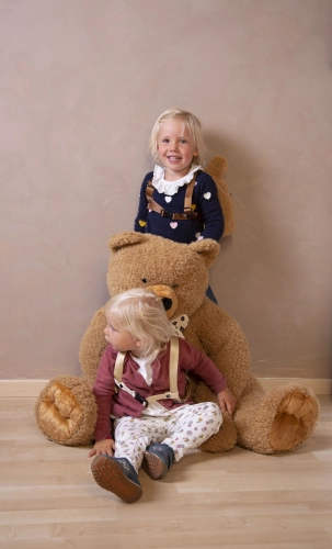 Plīša lācis 76 cm Childhome Teddy