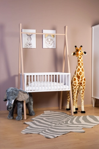 Plīša Zilonis 60 cm Childhome Elephant Grey