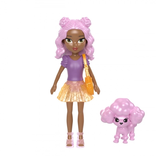 Polly Pocket Fashion Drop Candy Style Playset HMJ4 2 Куклы + Автомат
