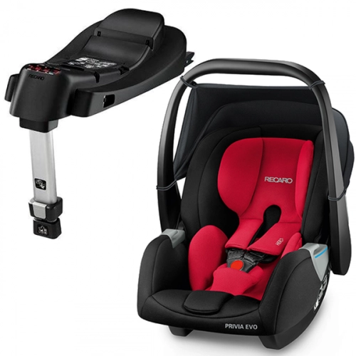 Recaro Privia Evo Racing Red Bērnu autosēdeklis 0-13 kg