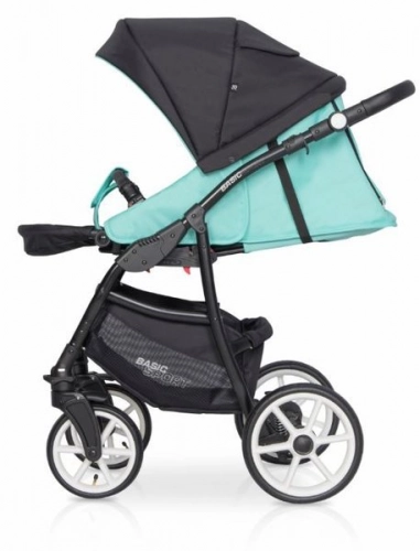 Riko Basic Sport Ceramic Green Bērnu rati 2in1