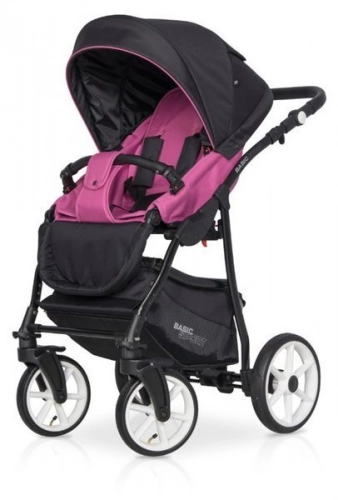 Riko Basic Sport Magenta Bērnu rati 2in1