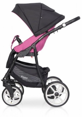 Riko Basic Sport Magenta Bērnu rati 2in1
