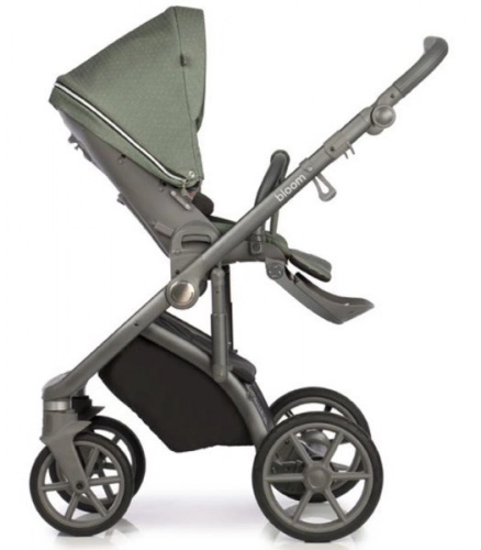 Roan Bloom Green Dots Bērnu rati 2in1