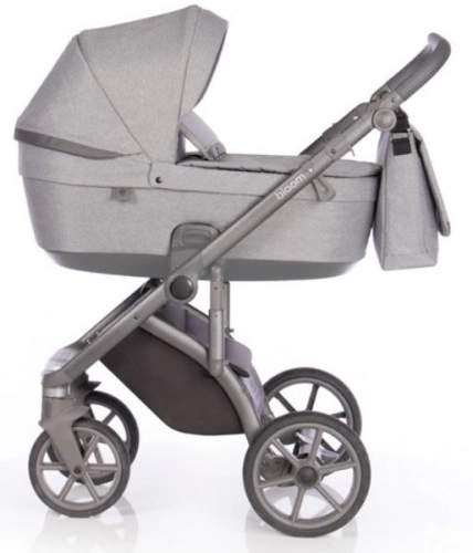 Roan Bloom Grey Dots Bērnu rati 2in1