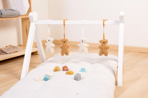 Игрушки для развивающего коврика 4 шт. Childhome Teddy