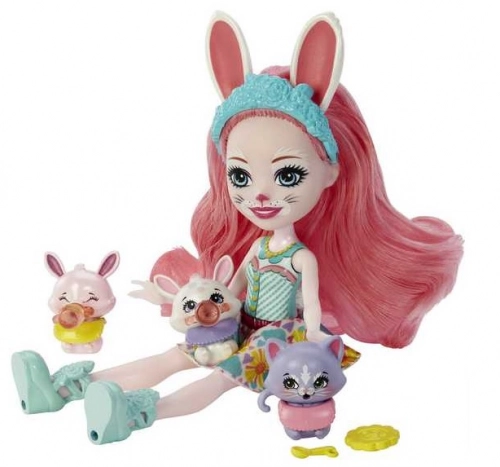Royal Enchantimals Baby BFFs Reveal Wave 1 Bunny HLK85 Кукла с животными
