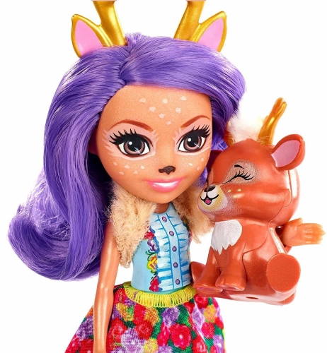 Royal Enchantimals Danessa Deer Кукла с животными FXM75
