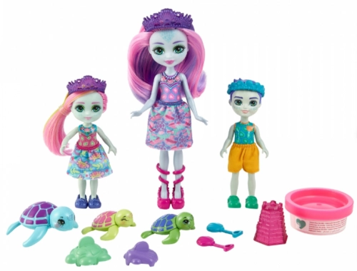 Royal Enchantimals New Family Pack Asst lelle ar dzīvniekiem HCF94
