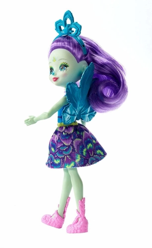 Royal Enchantimals Patter Peacock Lelle ar dzīvniekiem FXM74