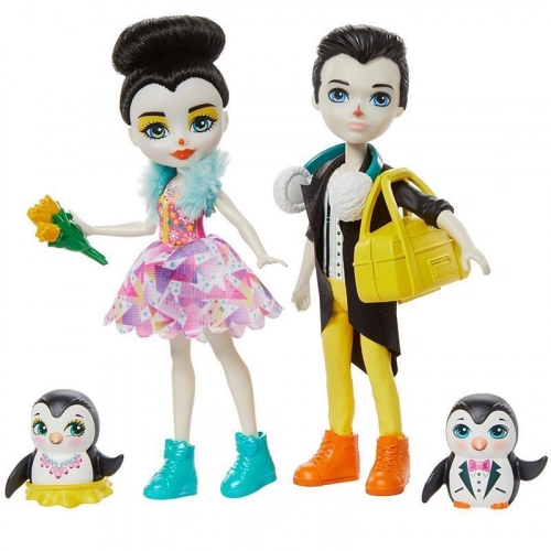 Royal Enchantimals Penguin Ice Skater Set GJX49