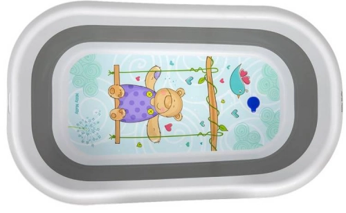 Saliekama bērnu vanniņa Milly Mally Aqua Grey