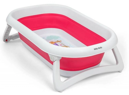 Saliekama bērnu vanniņa Milly Mally Aqua Pink