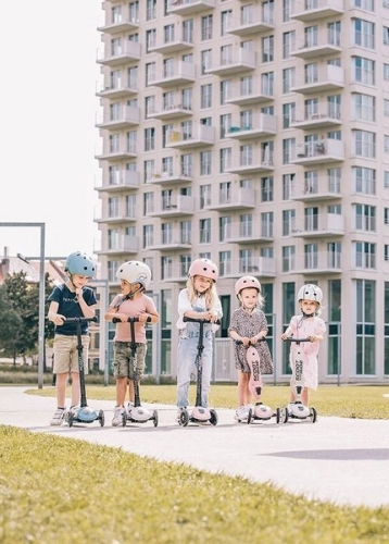 Scoot & Ride Ash S/M Regulējama ķivere bērniem (51-55 cm)