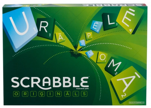 Scrabble Original - Latvian Y9623 Vārdu spēle (latv. val.)