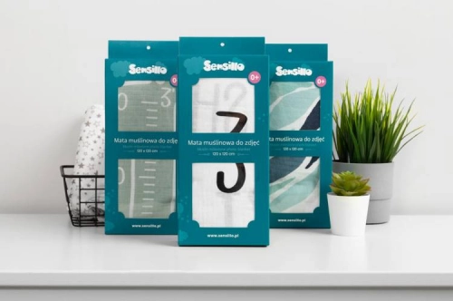 Sensillo muslīna foto paklājiņš Žirafe