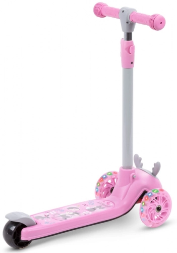 Самокат Kidwell Zoocar Deer pink