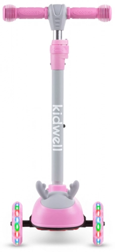 Самокат Kidwell Zoocar Deer pink