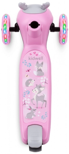 Самокат Kidwell Zoocar Deer pink