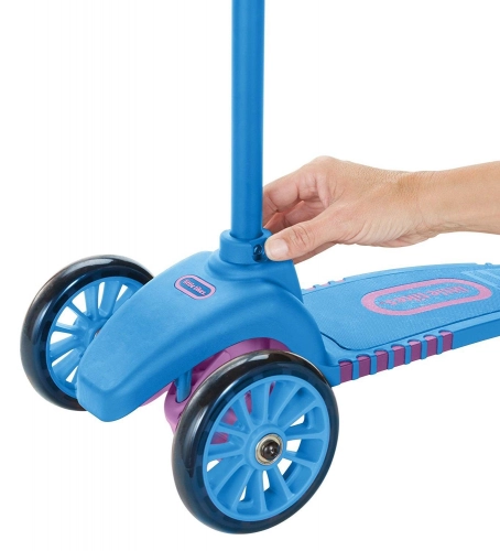 Самокат Little Tikes Lean To Turn blue/pink