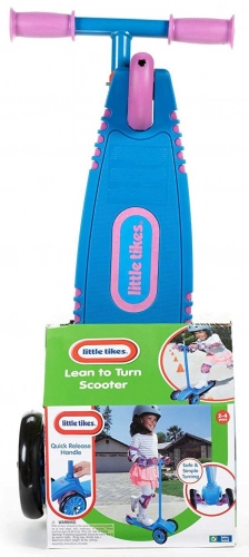 Самокат Little Tikes Lean To Turn blue/pink