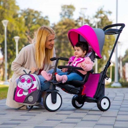 Smartrike Folding Trike 7in1 STR 5 Butterfly Bērnu trīsritenis